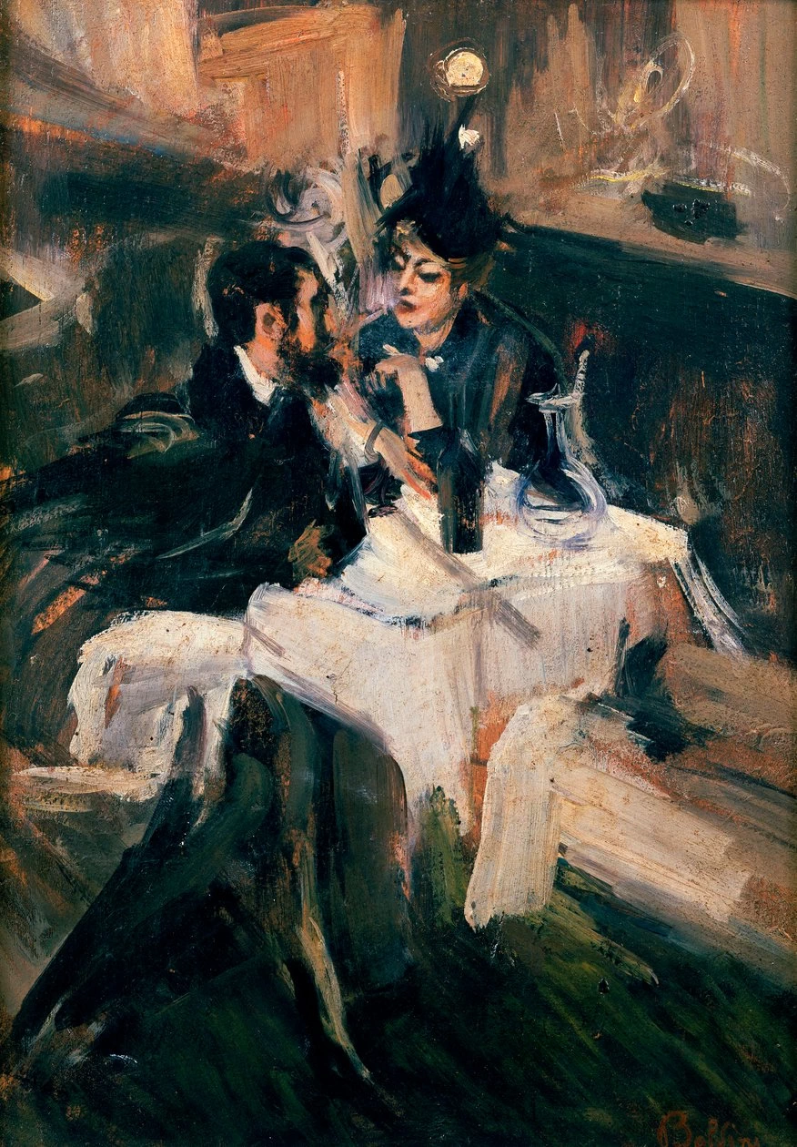 Il pranzo degli innamorati, c.1895